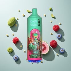 RandM Fumot Tornado 9000 Puffs ブルーラズクッシュ メッシュコイル