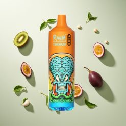 RandM Fumot Tornado 9000パフ キウイパッションフルーツグアバ RGBディスプレイ