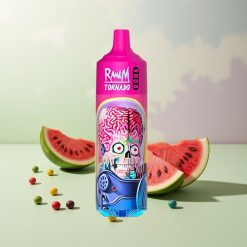 RandM Fumot Tornado 9000パフ スイカスキットルズ メッシュコイル