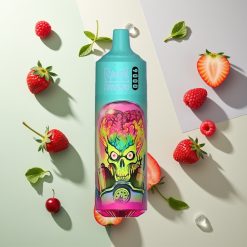 RandM Fumot Tornado 9000パフ ストロベリーラズベリーチェリーアイス