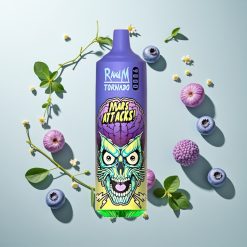 RandM Fumot Tornado 9000パフス ブルーベリーアイス