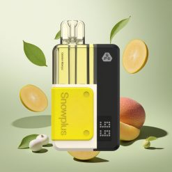 Snowplus Swift 15000 パフ ゴールデンマンゴー リユーザブルバッテリー 交換可能2+10mlリフィルセット デュアルメッシュ