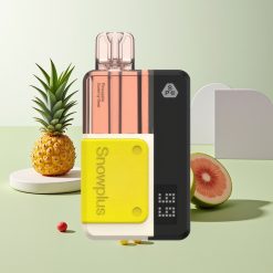 Snowplus Swift 15000パッフ パイナップルグミベア デュアルメッシュ リユーザブルバッテリー 2+10mlリフィルセット