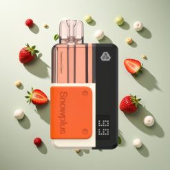 Snowplus Swift 15000パフ ストロベリードリーム デュアルメッシュ リユーザブルバッテリー 2+10mlリフィルセット