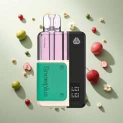 Snowplus Swift 15000パフ デュアルメッシュ スパークリングチェリー リユーザブルバッテリー 2+10mlリフィルセット