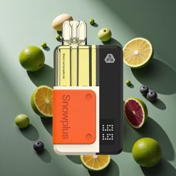 Snowplus Swift 5000パフス ブラックレモネードアイス デュアルメッシュ