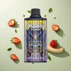 Vapsolo Super 15000パフ ストロベリーバナナ