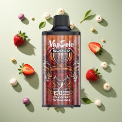 Vapsolo Super 15000パフ ストロベリーバニラコーラ 850mah