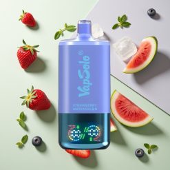 VapSolo Triple 30000パフ ストロベリー・スイカ&ブルーベリー・アイス
