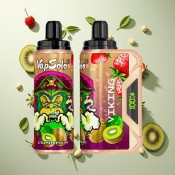 VapSolo VIKING 12000パフ ストロベリーキウイ 22ml