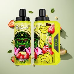 VapSolo VIKING 12000パフ ストロベリーバナナ 22ml