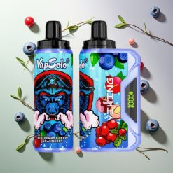 VapSolo VIKING 12000パフ ブルーベリー チェリー クランベリー Type-C